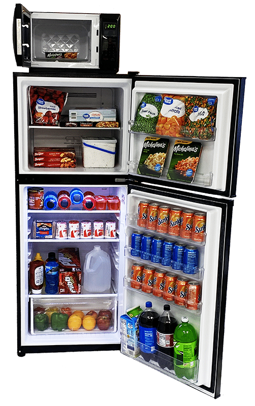 Microwave and Refrigerator Combinations
