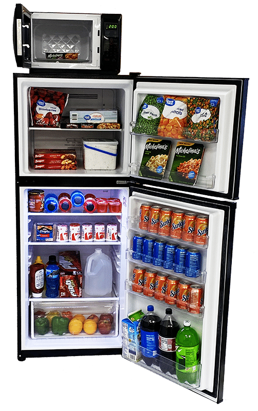 Summit Microwave/refrigerator-freezer Combination with Allocator